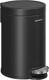 SONGMICS Kosmetikeimer, 3 Liter, Mülleimer Bad,