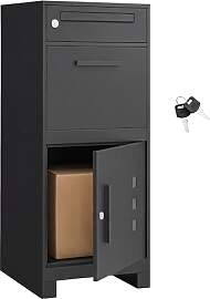 SONGMICS Paketbox, Paketbriefkasten, Briefkasten