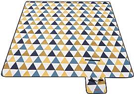 SONGMICS Picknickdecke, 200 x 200 cm, groß,