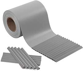 SONGMICS PVC Sichtschutzstreifen, Zaunfolie 40 m x 