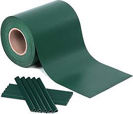 SONGMICS PVC Sichtschutzstreifen, Zaunfolie 40 m x 