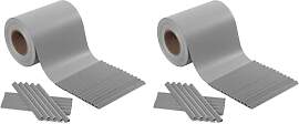 SONGMICS PVC Sichtschutzstreifen, Zaunfolie 40 m x 