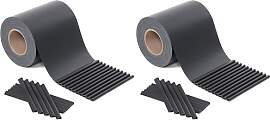 SONGMICS PVC Sichtschutzstreifen, Zaunfolie 40 m x 