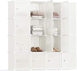 SONGMICS Regalsystem, Schuhregal, Set aus 16