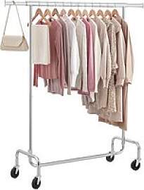 SONGMICS Rollgarderobe HSR11SV1 silber Metall