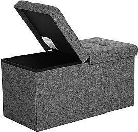 SONGMICS Sitzbank mit Stauraum, Sitztruhe,