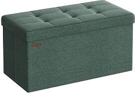 SONGMICS Sitzhocker mit Stauraum, klappbare