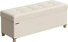 SONGMICS Sitzhocker mit Stauraum, klappbare