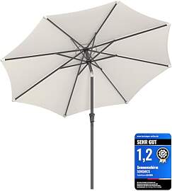 SONGMICS Sonnenschirm 300 cm UPF 50+ Strandschirm