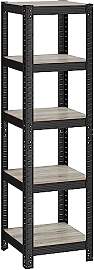 SONGMICS Standregal, Bücherregal, Lagerregal, 5