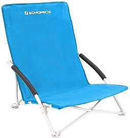 SONGMICS Strandstuhl, klappbarer Campingstuhl,