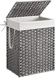 SONGMICS Wäschekorb, Wäschesammler 90 L,