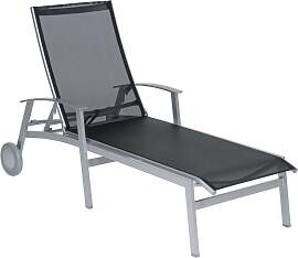 Sonnenliege California rollbar - 09 - silber D69 - 