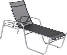 Sonnenliege Florida Plus - 11 - platin D69 -