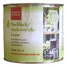 Sonnenpartner Nachstreichlasur farbig Weiß