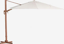 Sonnenschirm 290 Cm Aus Stoff Und Aluminium Cannes 