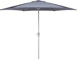 Sonnenschirm Akane Anthrazit aus Textil/Metall