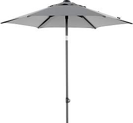 Sonnenschirm Poppi aus Aluminium und Polyester,