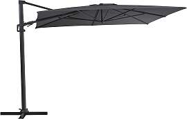 Sonnenschirm Vinovo, aus Aluminium und Polyester,