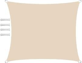 Sonnensegel Wasserdicht Rechteckig 3.5x4m