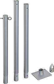 Sonnensegelmast WINDHAGER "Set Basic aus