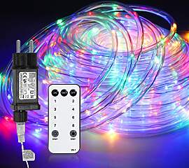 Sonnewelt Lichterschlauch Aussen 10M 100LEDs,