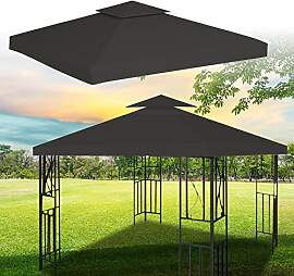 Sonnewelt Pavillondach 3x3m, Pavillon Ersatzdach