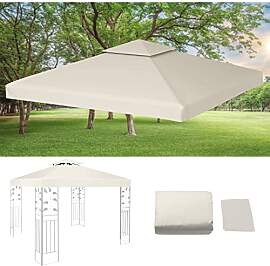Sonnewelt Pavillondach 3x3m, Pavillon Ersatzdach