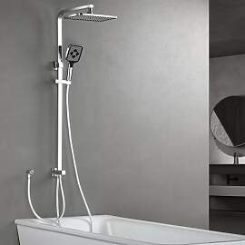SonTiy Duschsystem Regendusche, Edelstahl Duschset 