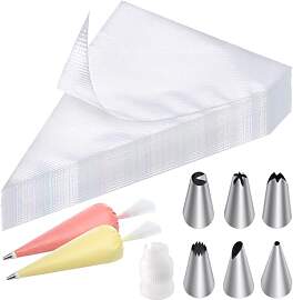 soodyoow Spritztüte Set, 100 Stück Einweg