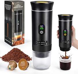 SOPPY Kapselmaschine Camping Kaffeemaschine
