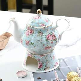 SOREZE 400ML Englisch Britische Teekanne Heizung