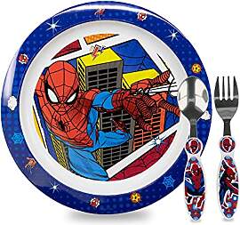 Sorrisini Kindergeschirr set Spiderman,