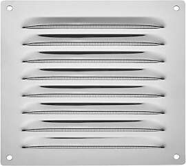 SOTECH Lüftungsgitter 150 x 150 mm echt Edelstahl 