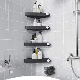 Sotfamily Plastik Duschablage ohne Bohren Ecke