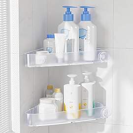 Sotfamily Plastik Duschablage ohne Bohren Ecke