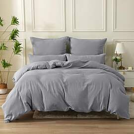 SOULFUL Doppelte Muslin Bettwäsche 155x220