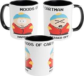 South Park Tasse - Moods of Cartman Kaffeetasse