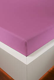 Spannbettlaken BELLANA "bellana Melone, 100%