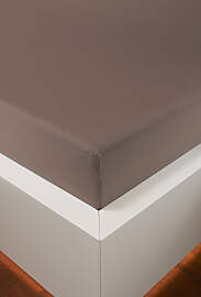 Spannbettlaken BELLANA "bellana Melone, 100%