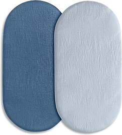 Spannbettlaken Kinderwagen 2er-Pack,Kinderwagen