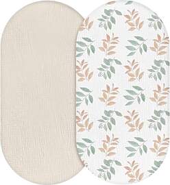 Spannbettlaken Kinderwagen 2er-Pack,Kinderwagen