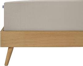 Spannbettlaken SCHIESSER "Elli", beige