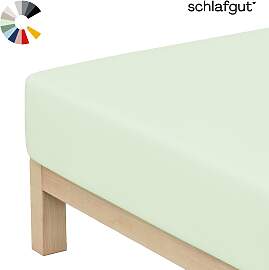 Spannbettlaken SCHLAFGUT "Basic Cotton