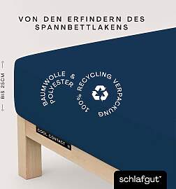 Spannbettlaken SCHLAFGUT "Cool Contact", 