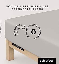 Spannbettlaken SCHLAFGUT "Cool Contact", 