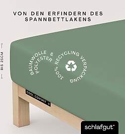Spannbettlaken SCHLAFGUT "Cool Contact", 