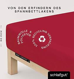 Spannbettlaken SCHLAFGUT "Cool Contact", 