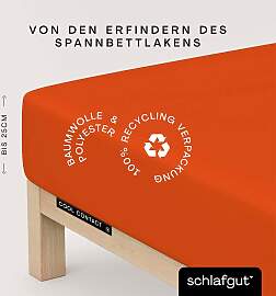Spannbettlaken SCHLAFGUT "Cool Contact", 