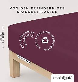 Spannbettlaken SCHLAFGUT "PREMIUM
